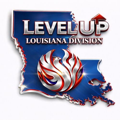 Level Up Louisiana Logo